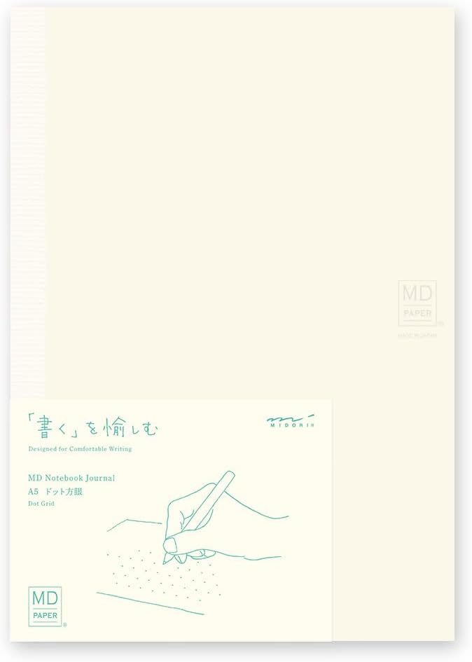 Midori Notebook MD Journal A5 Dot Grid