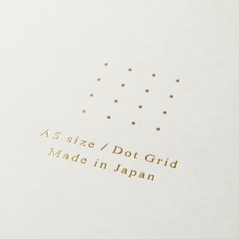Midori Notebook Pontilhado Argolado A5 Bullet Journal
