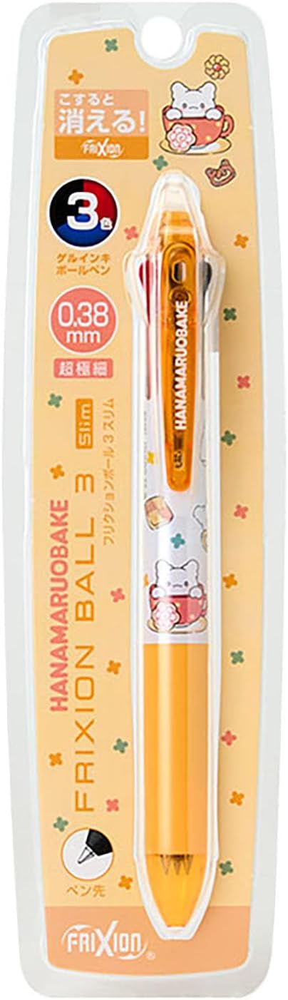 Caneta Frixion Ball 3 Slim 0,38 mm 3 Cores - Personagens Sanrio