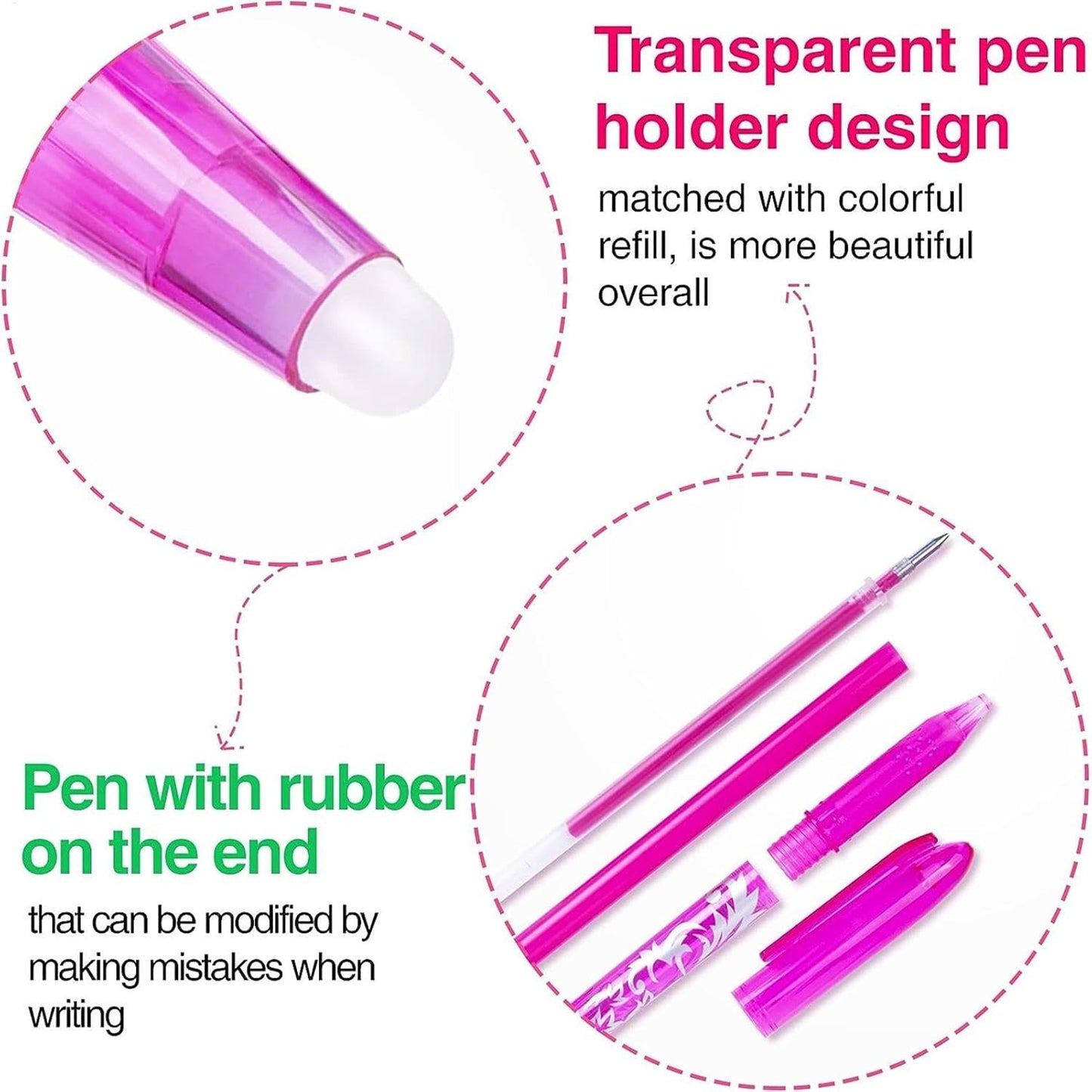 Caneta Gel Esferográfica Pilot FriXion 0.5mm Apagável